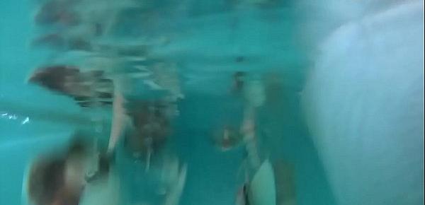  Super hot underwater swimming babe Rusalka
